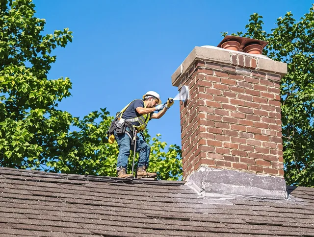 Buena Park Chimney Sweep performing an inspection with advanced tools in Buena Park, CA