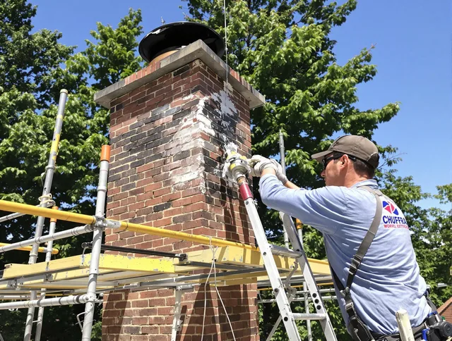Structural chimney repair by Buena Park Chimney Sweep in Buena Park, CA